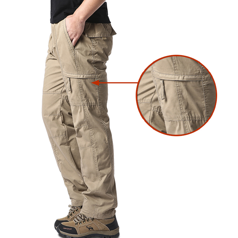 Celana kargo katun pria kualit - Fishing Pants Waterproof ulasan dan harga