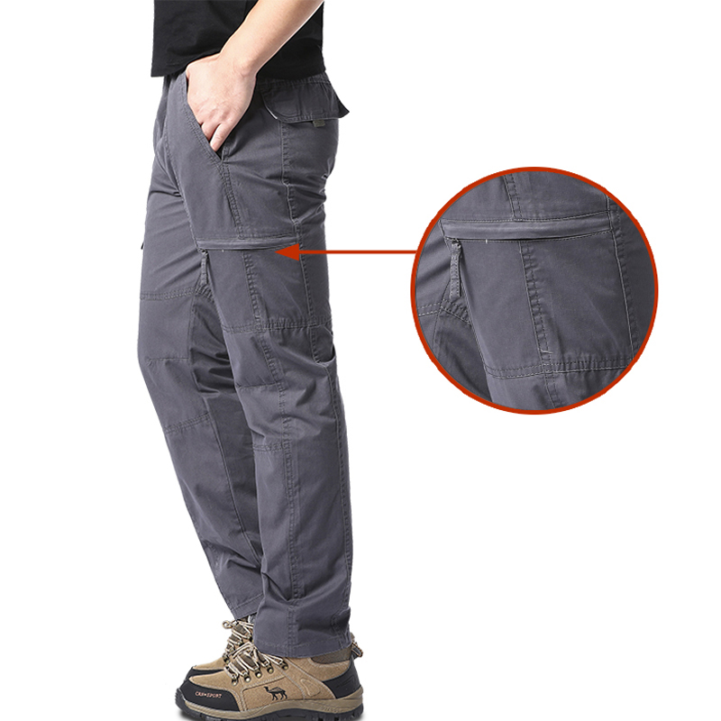 Celana kargo katun pria kualit - Fishing Pants Waterproof ulasan dan harga
