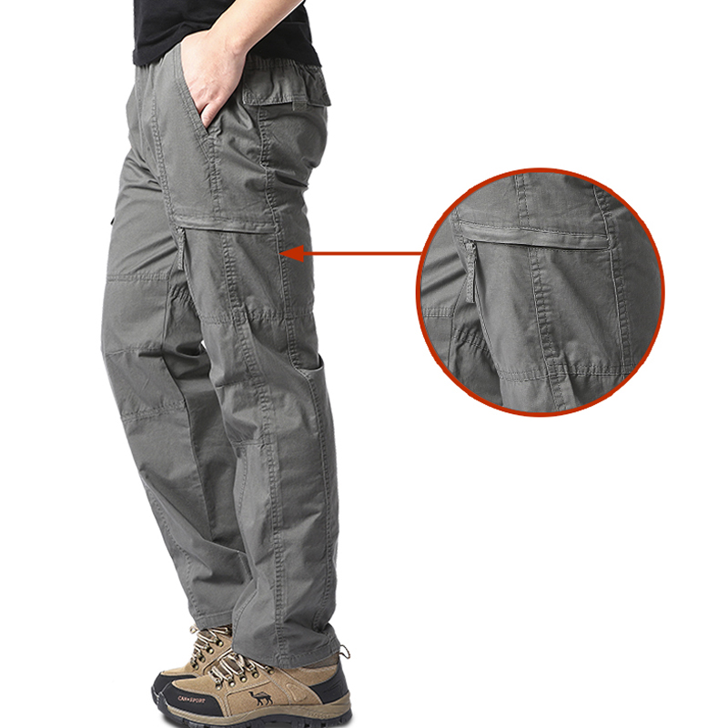 Celana kargo katun pria kualit - Fishing Pants Waterproof ulasan dan harga